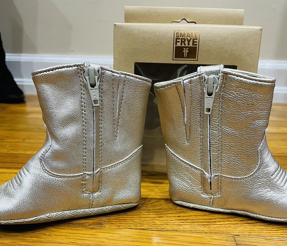 Botín Frye Rodeo Cuero Dorado 3 Nuevo en Caja Foto 3 de 4