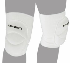 BAY® KNEE ATTACK Knieschoner Kickboxen MMA Freefight Handball Stoff DICK schwarz