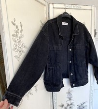Mango Oversized Dad Denim Cropped Next Black Jacket Festival Capsule Wardrobe 14