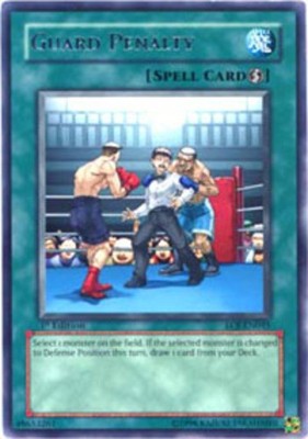 Guard Penalty - EOJ-EN045 - Rare - 1st Edition - Near Mint