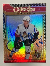 Ottawa Senators JESSE WINCHESTER Signed Card