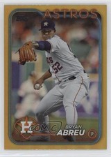 2024 Topps Series 2 Gold Foil Bryan Abreu #438 14dq