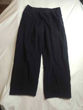 Basic Editions Pants Womens Size XL Black Cor...
