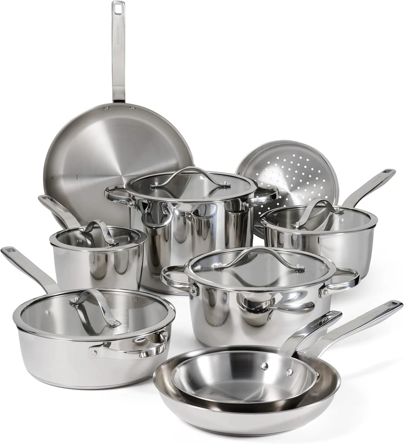 Stainless Steel Cookware Set 14 Piece Tramontina Induction