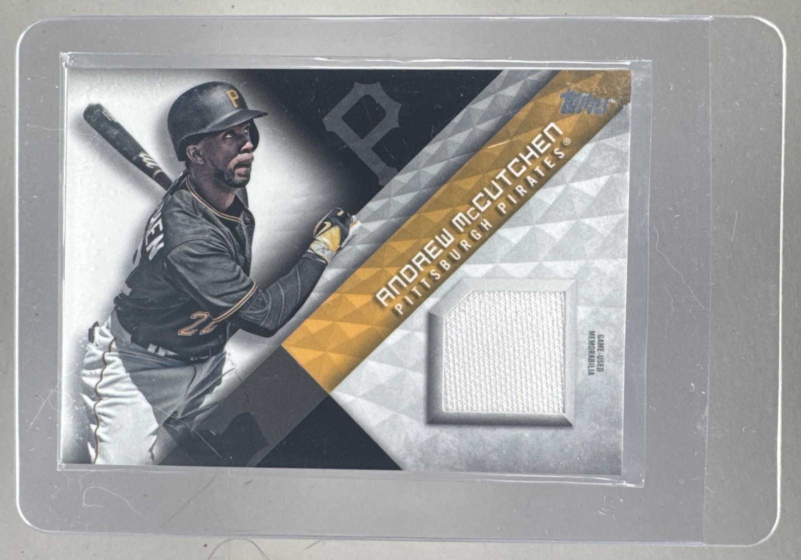 Andrew McCutchen #MLM-AM 2018 Topps Baseball Major League Material Relics