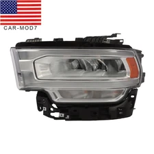 For 2019-2024 Ram 2500 3500 LED Headlight w/ Halogen Signal Left Driver Side