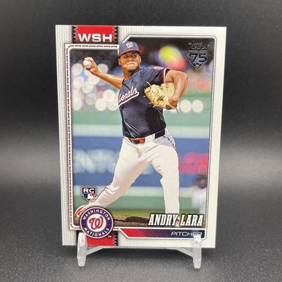 Andry Lara RC 2026 Topps Series One #36 Washington Nationals