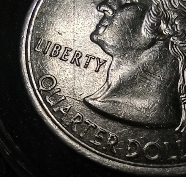 1999 P New Jersey State Quarter With Die Crack Error, DDO / DDR - Image 3 of 4