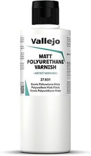 Vallejo Polyurethane Matt Varnish 200ml (1) -...