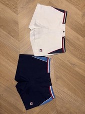FILA TENNIS SHORTS X2 CRÈME/NAVY + NAVY+BLUE