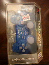 Sony PS one DualShock Analog Wired Controller Island Blue SCPH-110 U