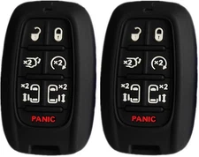 Smart Key Fob Cover Case Protector Keyless Remote Holder for 2017-2024 Black 