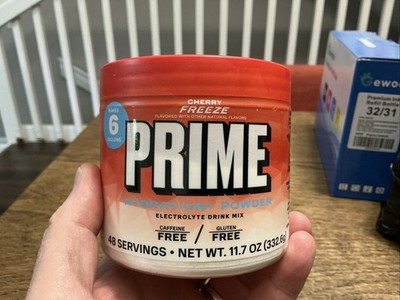 PRIME Hydration+ Powder - Cherry Freeze 48 Servings - NEW SEALED-Expire 2/28
