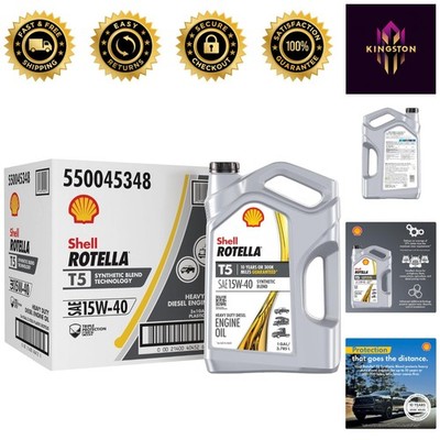 High-Performance 15W-40 Diesel Engine Oil 3-Pack | Triple Protection Technology