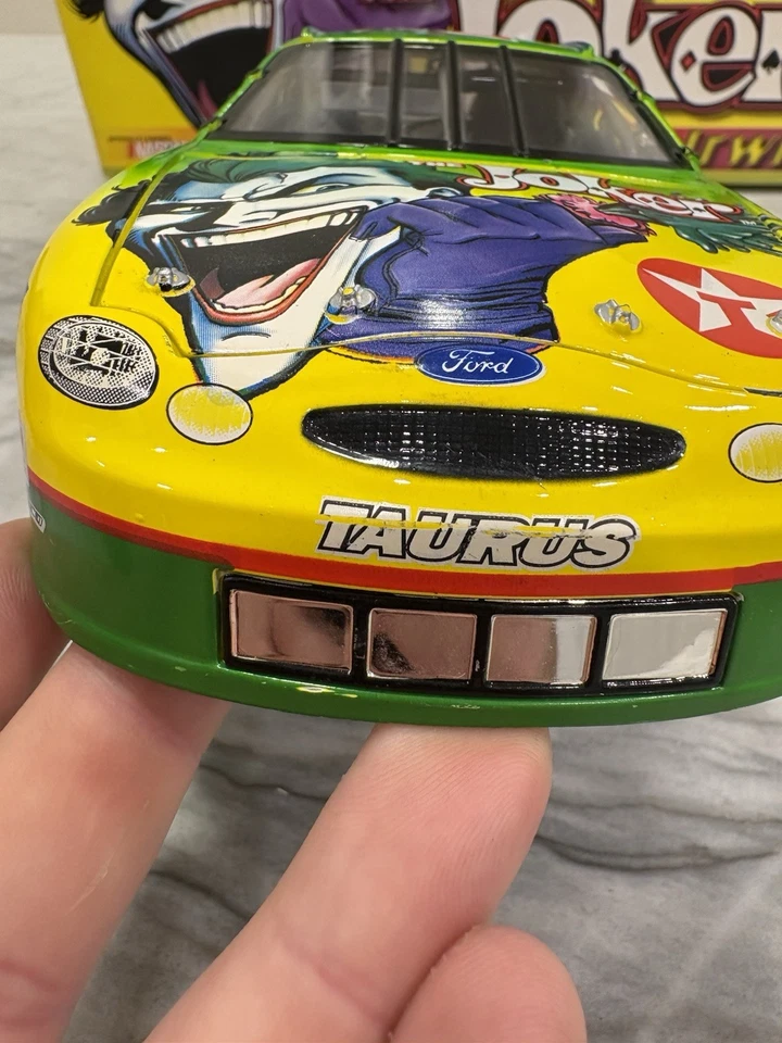 SMALL SCRATCH Kenny Irwin 1998 Joker Batman Nascar 1/18 Diecast Action #28  - Image 3 of 4