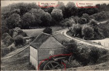 Pölitz in Holstein. Pölitzer Schweiz mit Wassermühle 1913 gel. Bad Oldesloe