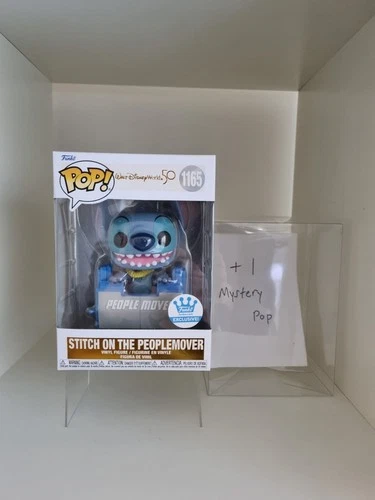 Stitch on the Peoplemover 1165 Disney Funko Shop Exclusive +1 Mystery Funko Pop