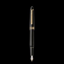 Penna stilografica Montblanc Meisterstück Gold-Coated Pennino M