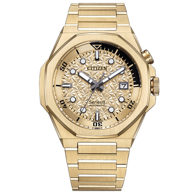 クォーツ時計セット シルバー ゴールド　セイコー　CITIZEN CITIZEN Series 8 NB6062-52P 890 Mechanical Limited Automatic Watch
