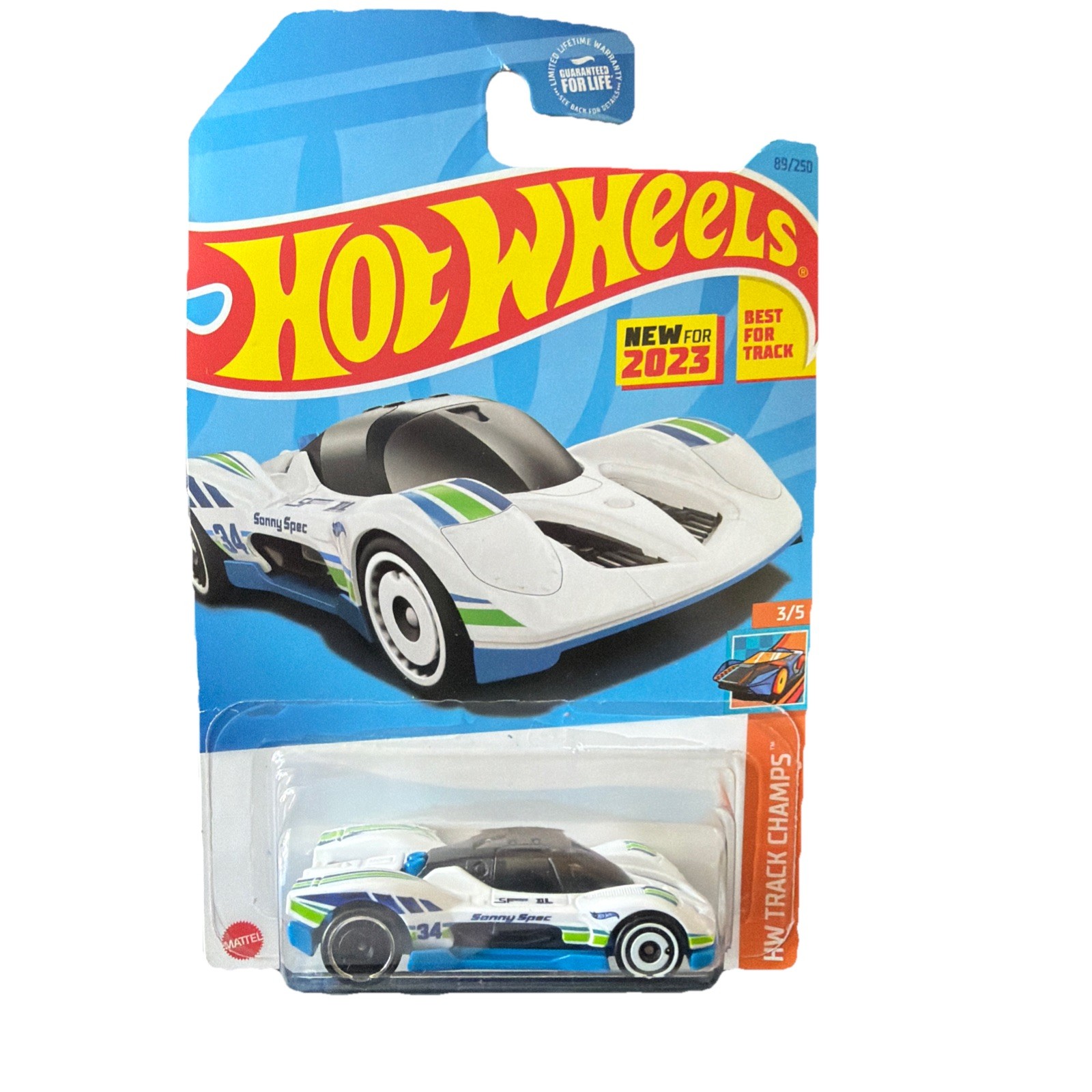 HOT WHEELS 2023 GROUP C FANTASY 89/250 HW TRACK CHAMPS 3/5