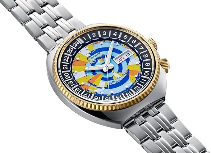 ORIENT RN-AA0E08Y World Map 75th Anniversary Revival Automatic