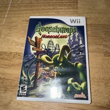Goosebumps Horrorland - Nintendo Wii - Complete In Box CIB 