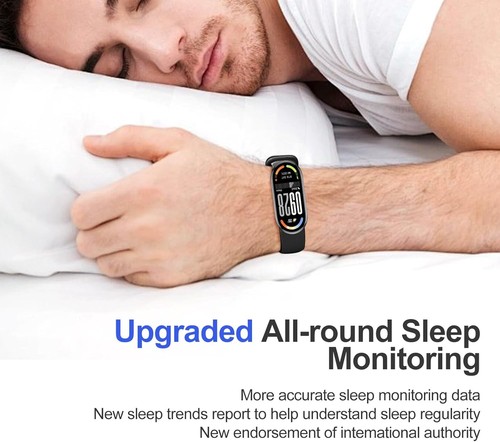 Premium Mi Smart Band 10: Touchscreen Multi-Sport Tracker & Heart Rate Monitor - Picture 8 of 11