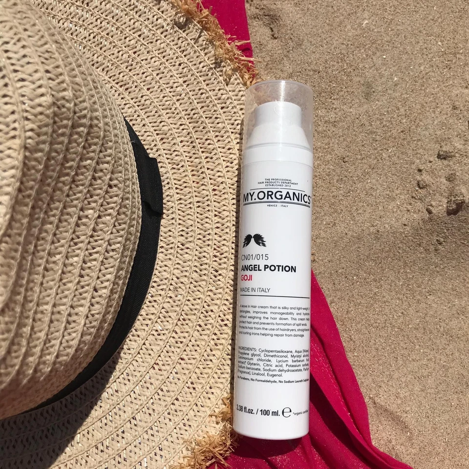 Haarcreme Hitzeschutz Glanz Leave-In Aloe Vera MyOrganics Angel Potion 100 ml - Bild 3 von 4