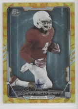 2015 Bowman Rookies Electric Yellow 45/99 Deontay Greenberry #56 1s7