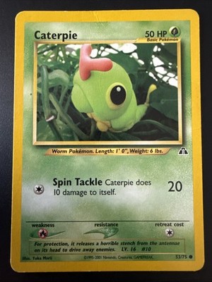 Caterpie 53/75 Neo Discovery Regular