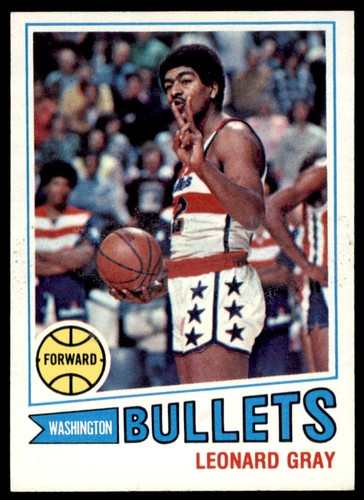 Leonard Gray #7 1977 Topps card