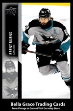 2021-22 Upper Deck Brent Burns #147 San Jose Sharks NHL Hockey