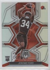 2022 Panini Mosaic Rookies Silver Prizm Jerome Ford #353 17ht
