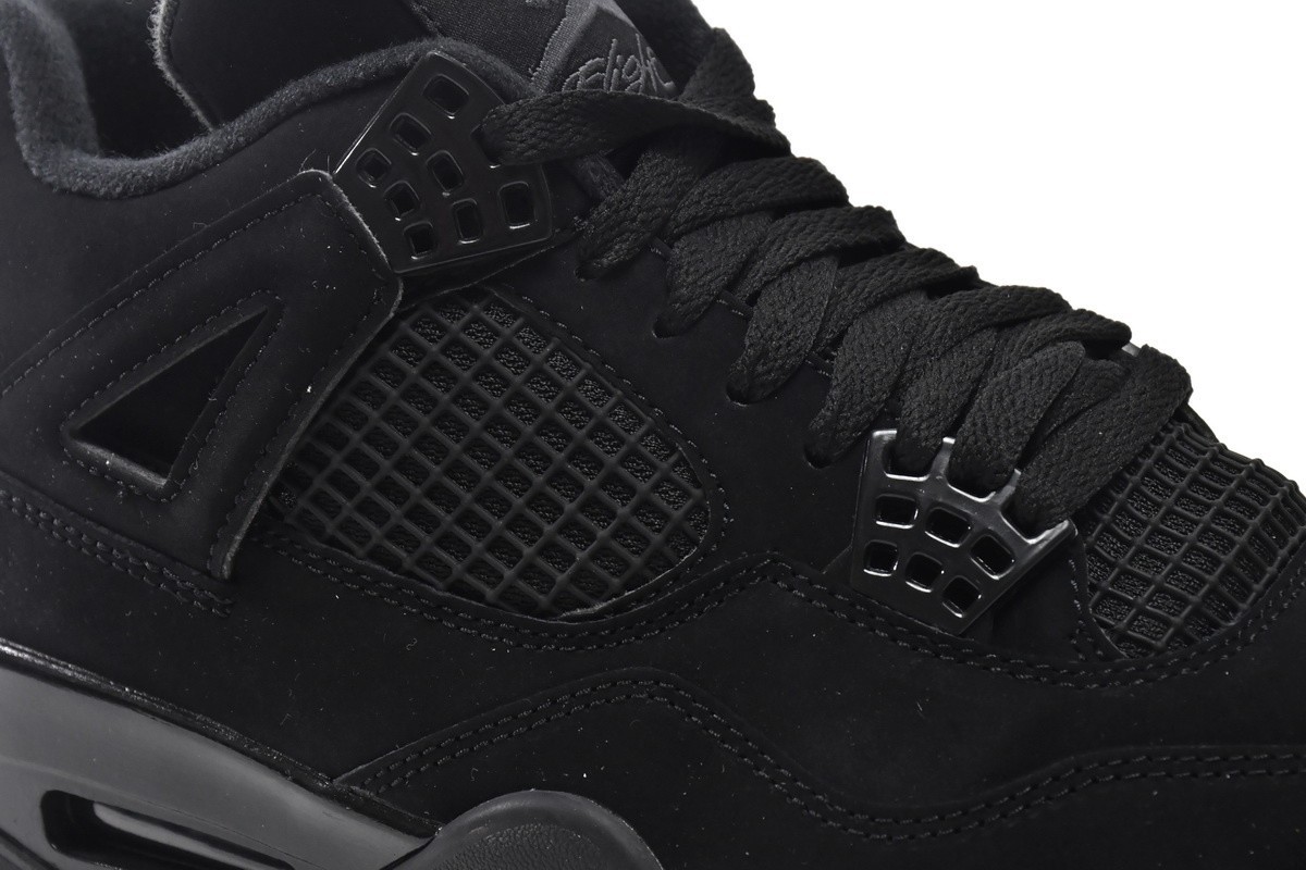 【US9】 AIR JORDAN 4 RETRO BLACK CAT 【新品】 Air Jordan 4 Black Cat 2025 FV5029-010 | SneakerFiles