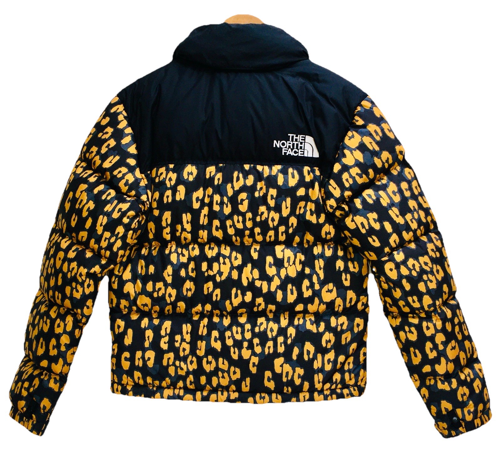 THE NORTH FACE 1996 RETRO NUPTSE Down Jacket Puffer Leopard Print Women's XS image 6