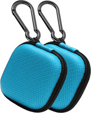 Earbud Case Hard EVA Earphone Carrying Cell Phone Accessories Storage Bag with C