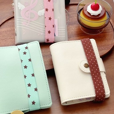 Nylon Elastic Strap Journal Binding Strap Notebook Elastic Band for Planner