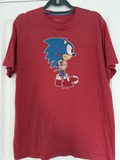 Next Men’s Sonic Hedgehog Tshirt Red Size L