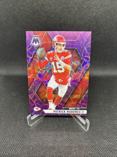 2025 Panini Mosaic #200 Patrick Mahomes II Purple Scope Prizm