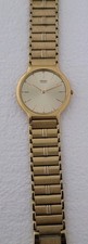 Seiko 5Y30-7019 Gold-Tone Quartz Men s Watch