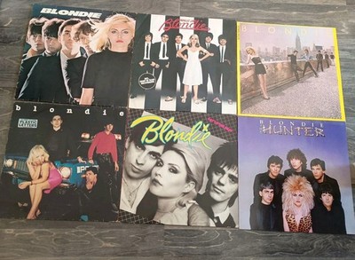 6 x Blondie LP Sammlung Vinyl sehr guter Zustand 