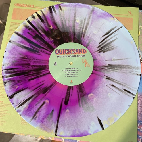 Quicksand "Distant Populations" LP Band Exclusive First Pressing Colored Vinyl - Picture 5 of 5