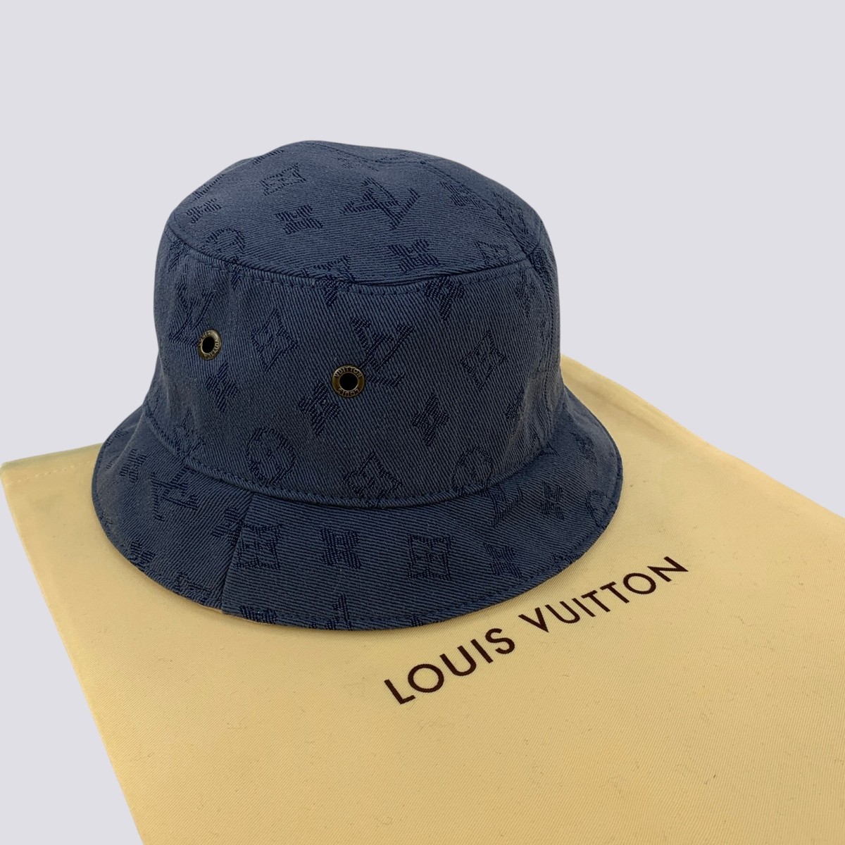 Louis Vuittonネイビー バケットハット LOUIS VUITTON ネイビー バケットハット 【公式通販】