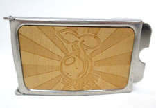 Seedless Belt Buckle Wood Carved Inlay