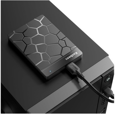 1TB Portable External Hard Drive for Windows & Mac/-