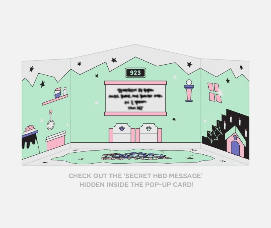 THE HBD PARTY HOUSE FOR KEY SHINEE GOODS 2025 ARTIST BIRTHDAY POUCH PACK NEW