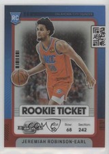 2021-22 Panini Contenders Optic Rookies Red Prizm Jeremiah Robinson-Earl #3 0nr3
