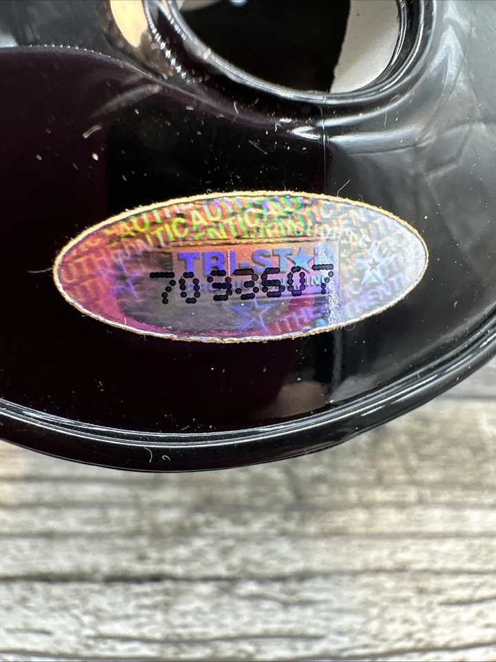 Doug Drabek Signed Houston Pirates Mini Baseball Batting Helmet w/COA {JJ} - Image 3 of 4