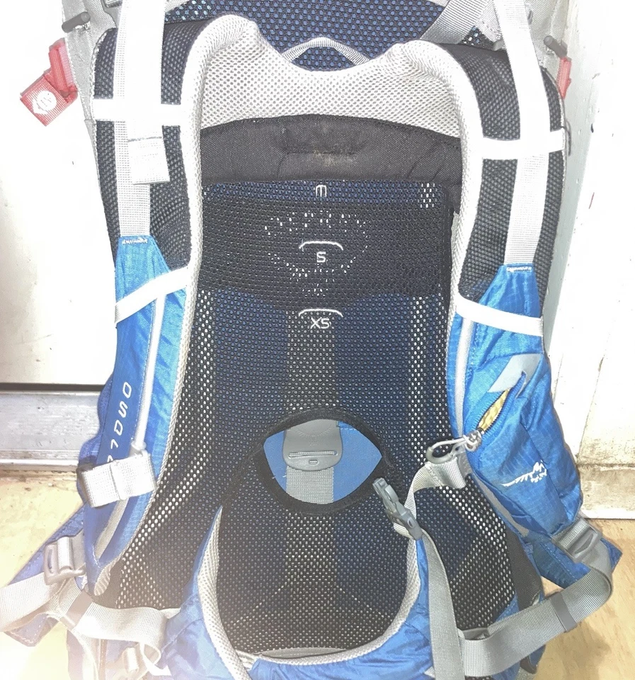 Osprey Poco Plus Azul Gris Exterior Senderismo Mochila Portabebés Parasol Usado Foto 2 de 4