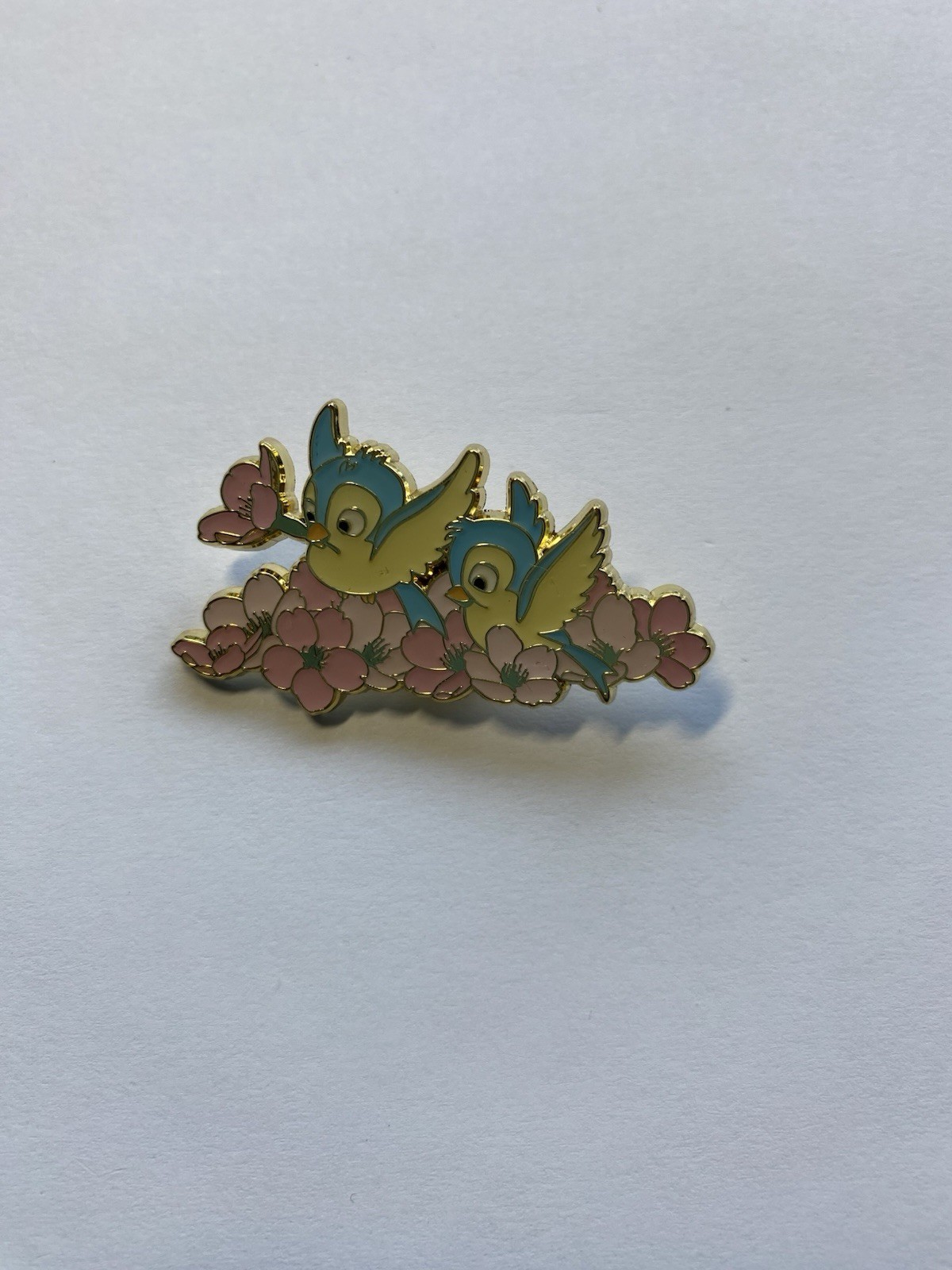 Snow White Birds - New - Disney Princess Sidekicks Cherry Blossom Mystery Pin